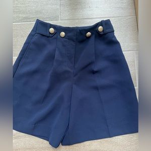 Navy Blue Zara Shorts